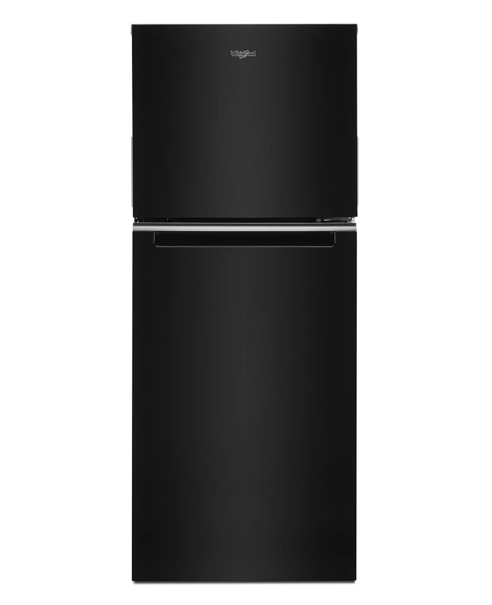 Whirlpool ADA 11.6 Cu. Ft. Small Space Top-Freezer Refrigerator 24-Inch in Black