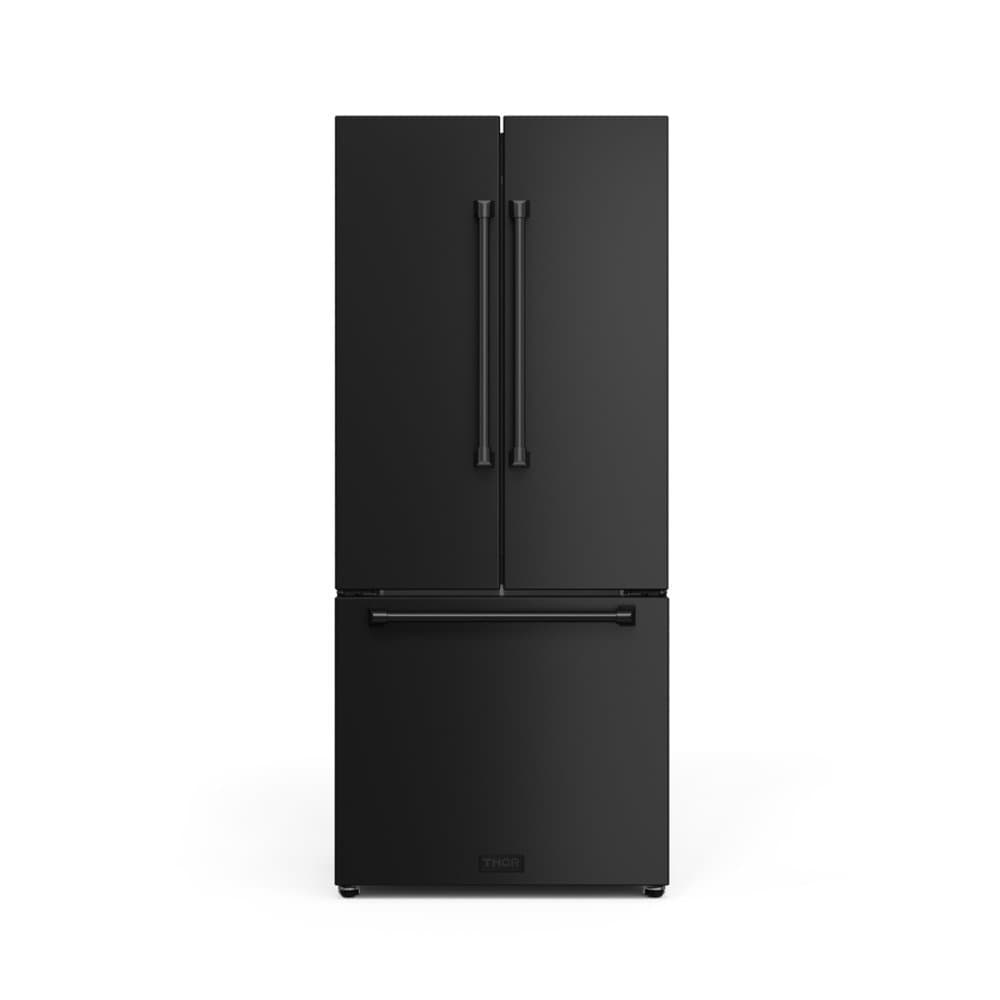 30 in. Wide Gordon Ramsay Series by Thor Kitchen 17.5 Cu. Ft. Counter Depth Refrigerator - Black