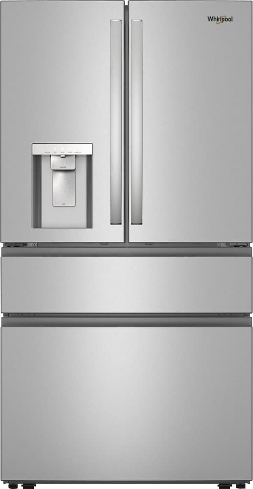 Whirlpool - 29 Cu. Ft. French Door Refrigerator with Flexible Temperature Drawer - Fingerprint-Resistant Stainless Finish
