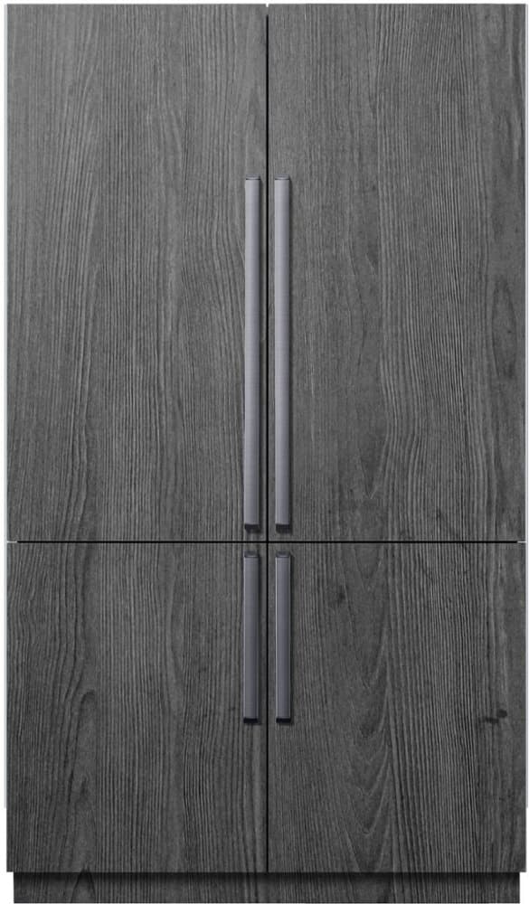 Dacor - 42 in. Wide 23.5 Cu Ft 4-Door Flex French Door Built In Refrigerator with SteelCool Interior and Cocktail Ice - Custom Panel Ready