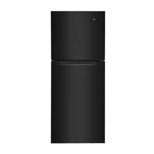 Frigidaire - 24 in. Wide 11.6 Cu. Ft. Garage Ready Top-Freezer Refrigerator - Black