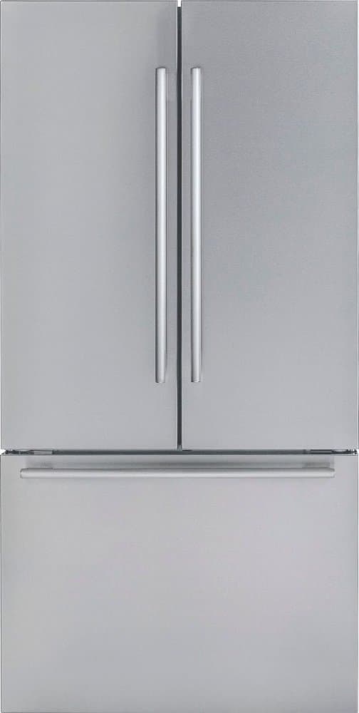Thermador - Masterpiece Series 36 in. Wide 20.8 Cu. Ft. French Door Bottom Freezer Smart Counter-Depth Smart Refrigerator - Stainless Steel