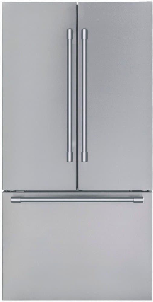 Thermador - Professional Series 36 in. Wide 20.8 Cu. Ft. French Door Bottom Freezer Smart Counter-Depth Smart Refrigerator - Stainless Steel