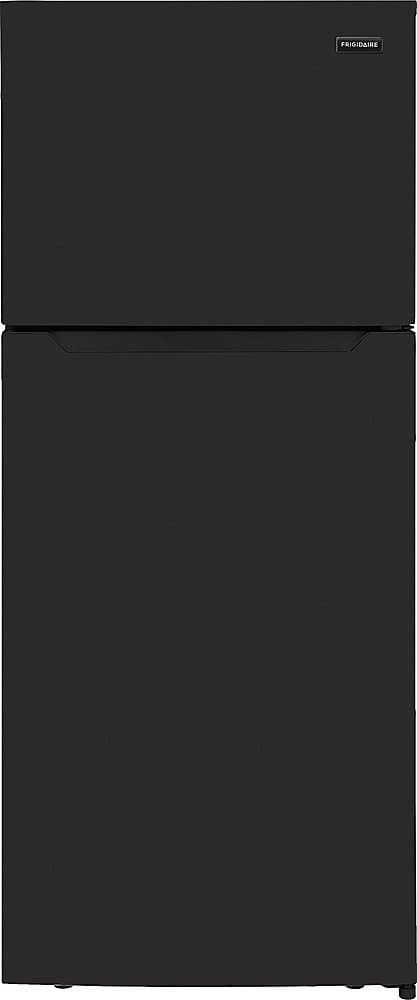 Frigidaire - 31 in. Wide 17.6 Cu. Ft. Top Freezer Refrigerator - Black