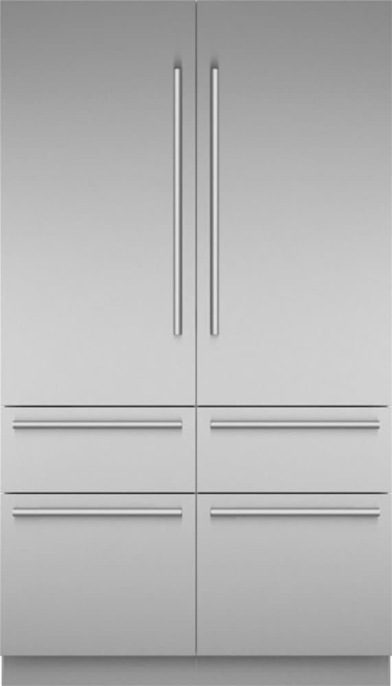 Thermador - Freedom Collection 48 in. Wide 26.8 Cu. Ft. French Door Bottom Freezer Built-in Smart Refrigerator - Stainless Steel