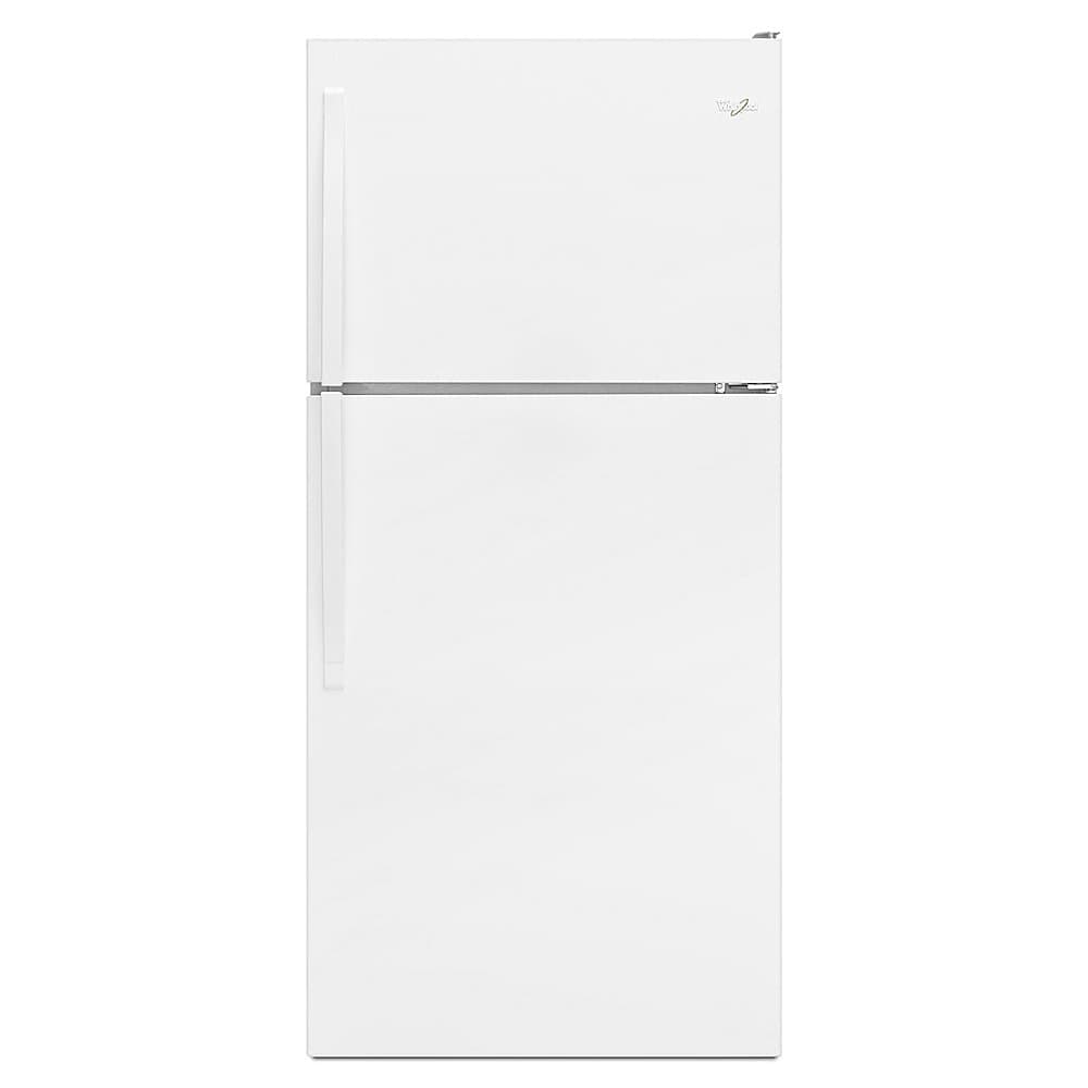 Whirlpool - 18.2 Cu. Ft. Top-Freezer Refrigerator - White