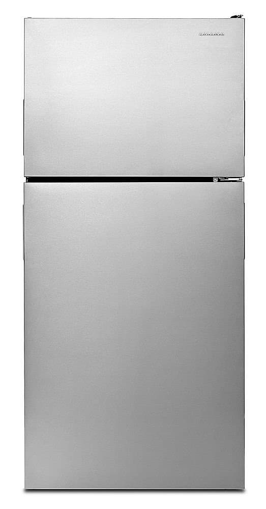 Amana - 18.2 Cu. Ft. Top-Freezer Refrigerator - Stainless Steel