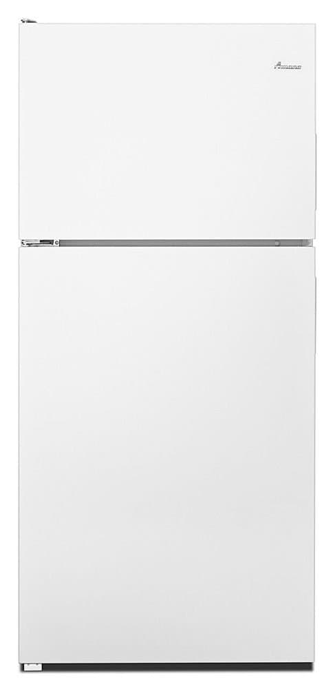 Amana - 18 Cu. Ft. Top-Freezer Refrigerator - White