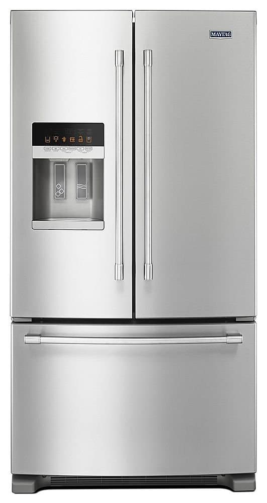 Maytag - 24.7 Cu. Ft. French Door Refrigerator - Stainless Steel