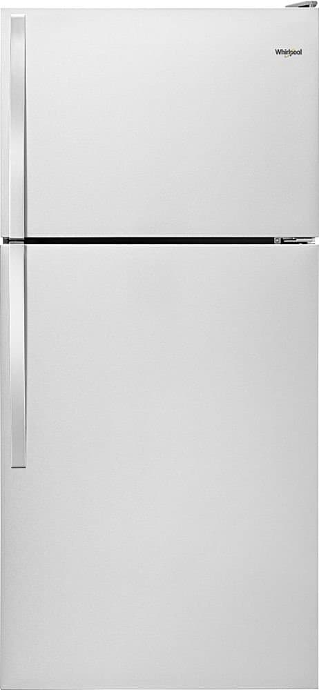Whirlpool - 18.3 Cu. Ft. Top-Freezer Refrigerator - Stainless Steel