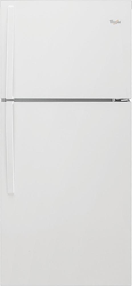 Whirlpool - 19.3 Cu. Ft. Top-Freezer Refrigerator - White