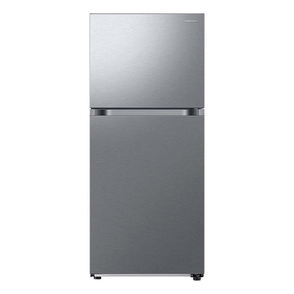 Samsung - 29 in. Wide 18 Cu. Ft. Top Freezer Smart Refrigerator with All-Around Cooling - Stainless Steel