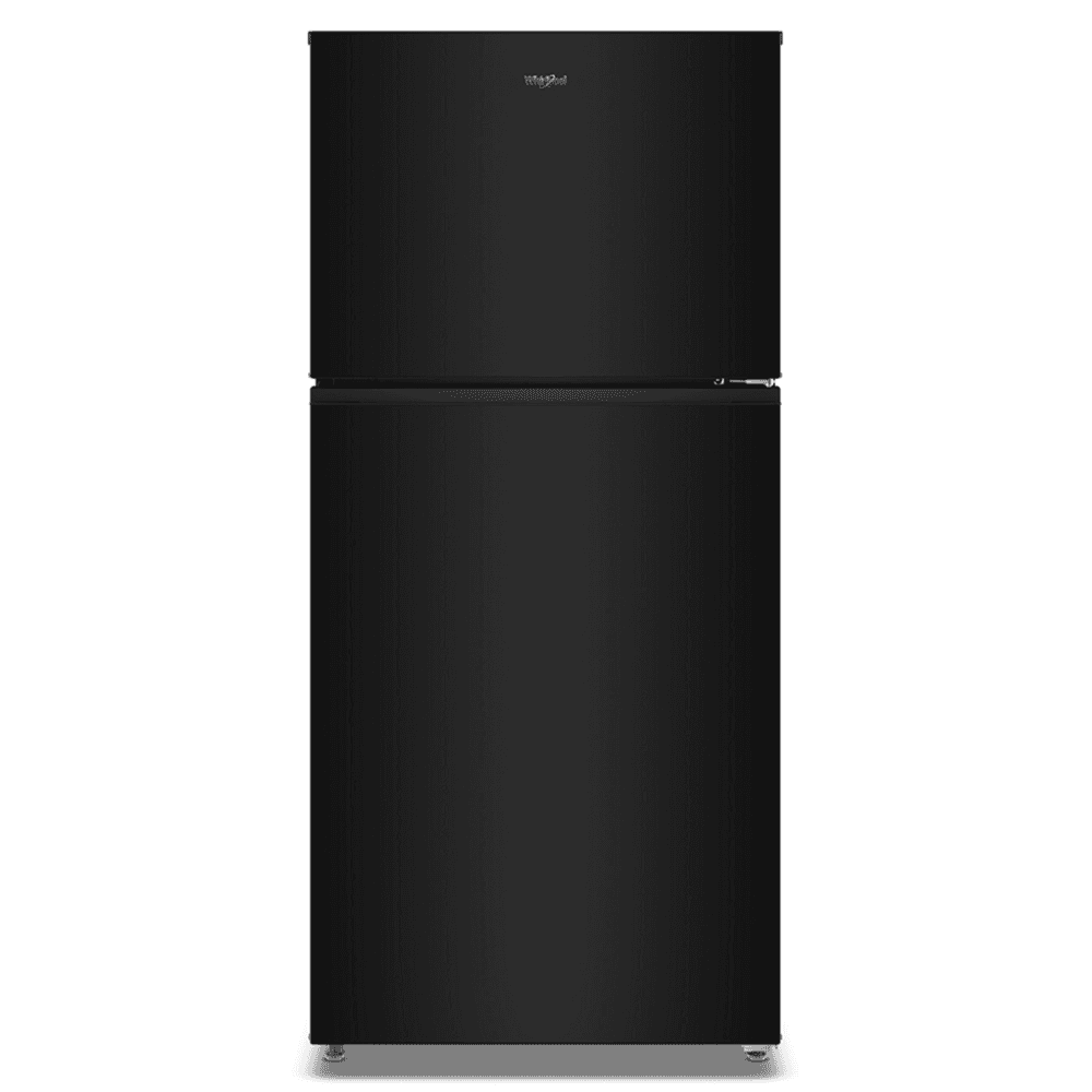 Whirlpool - 30 inch wide 19 cu. ft. Top Freezer Refrigerator with Total Coverage Cooling - Black