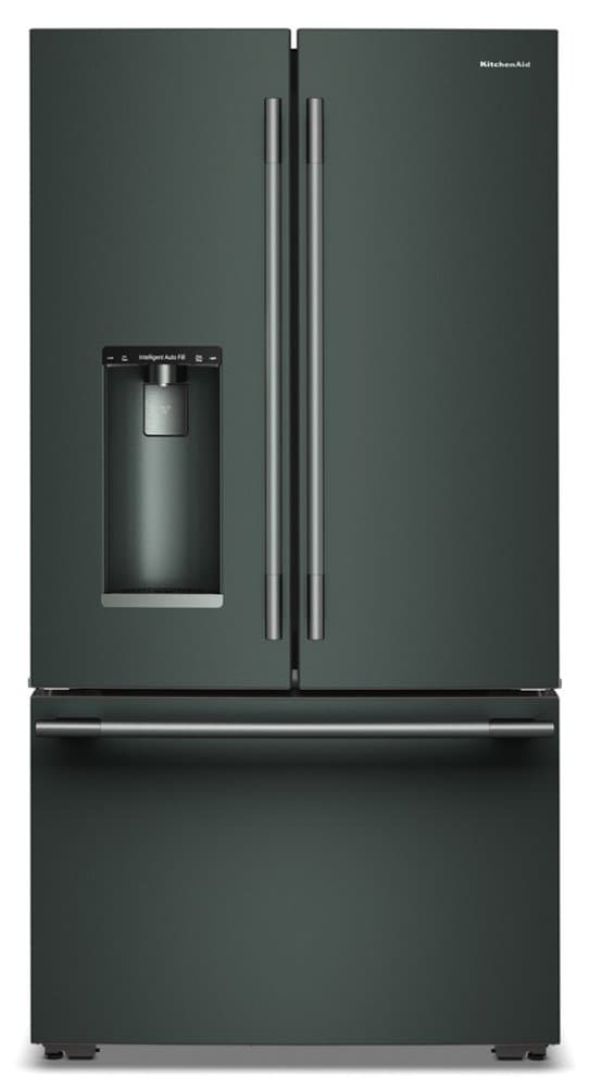 KitchenAid - Counter-Depth French Door Refrigerator with Intelligent Auto Fill - Juniper