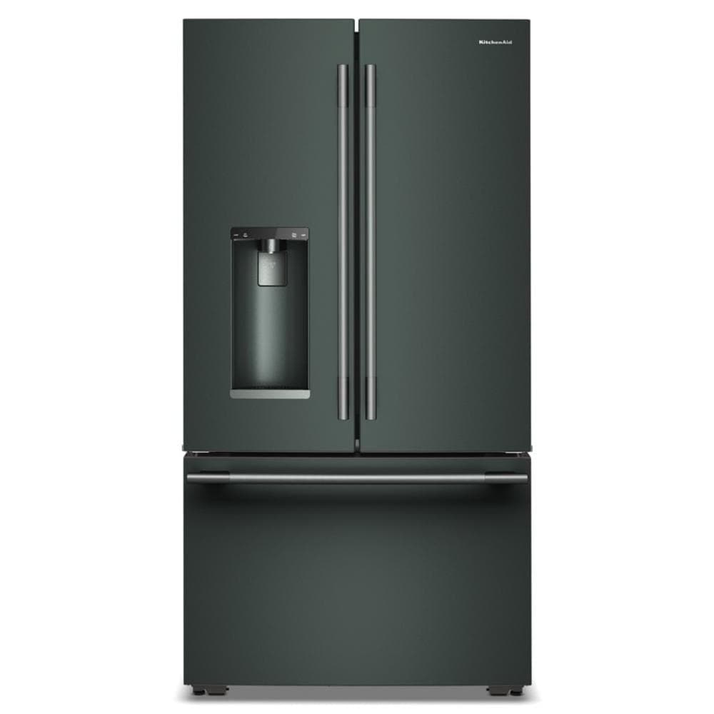 KitchenAid - Counter-Depth French Door Refrigerator with Intelligent Auto Fill - Juniper